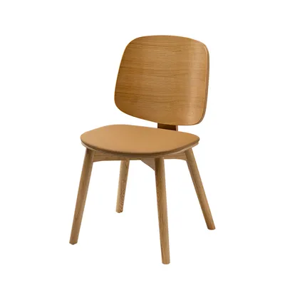 Vintage Furniture Wooden Dining Chair with Soft Cushion Backrest