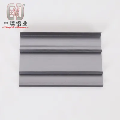 Extruded Gray Aluminium Profile for Inhouse Decoration (AP-ZP1908)