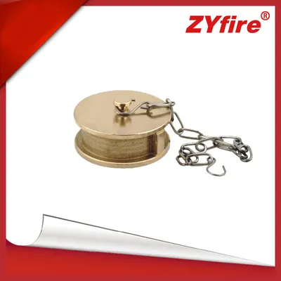 Zyfire Factory Supply Brass Caps Chains for Hose Coupling