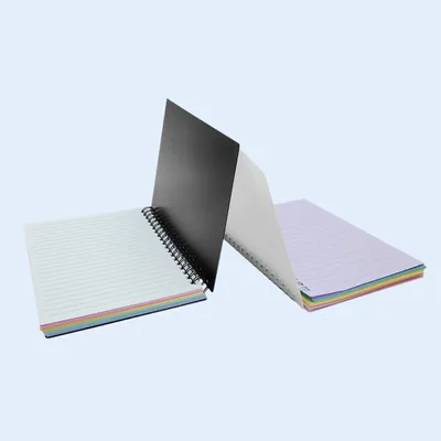 PVC Cover Classic College Ruled Note Book Flexible Binding School Office Supplies