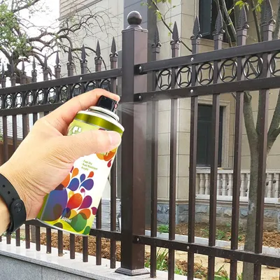 Metallic Color 400ml Plating Gold Spray Paint for Metal