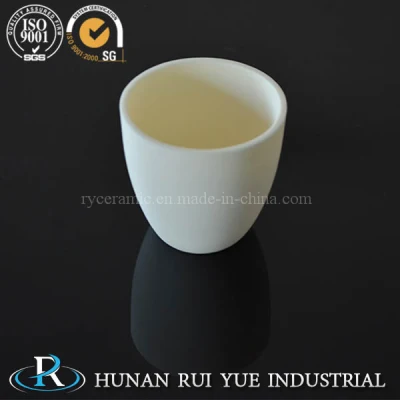 60-99.7% Al2O3 Alumina Ceramic Crucible Refractory Corundum Crucible