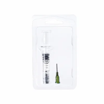 Medical Grade 1ml Luer Lock Oil Syringe with Clamshell Blister Packaging