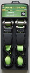 1" Ratchet Tie Down/Ratchet Tie Down Luggage Strap