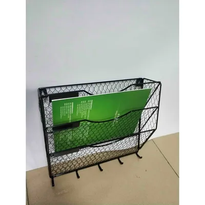 Metal Mesh Literature Rack Organizer Magazine Rack Holder