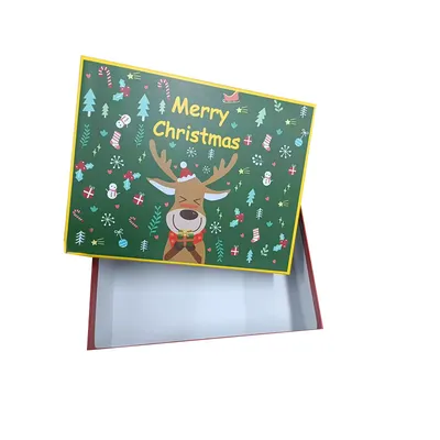 Gift Box Large Heaven Earth Cover Christmas Packing Christmas Gift Boxes