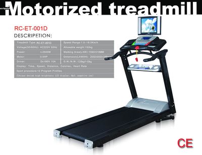 Luxury Multi-Functional Treadmill (RC-ET-001)