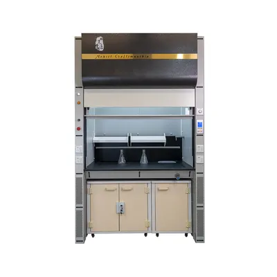 Corrosion Resistance Ductless Lab Fume Hood for Chemical Laboratory with LED Touch Screen