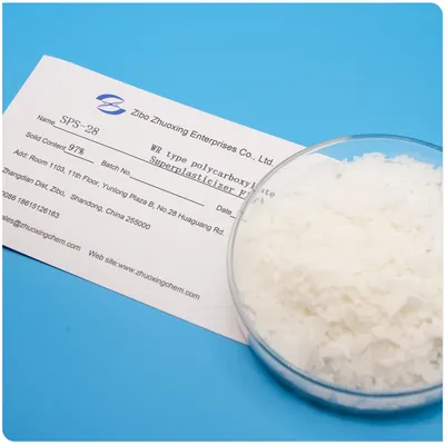 Polycarboxylate Superplasticizer Flake Sps-28 High Range Water Reducer Full Water Soluble