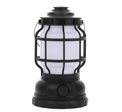 New Design Flame LED Camping Lantern Dry Cell