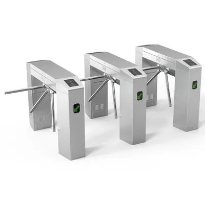 Tripod Turnstile Gate with Integrated Access Control Software