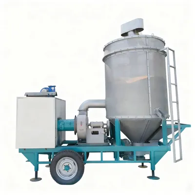 Efficient Circulating Rice and Cocoa Bean Biomass Dryer
