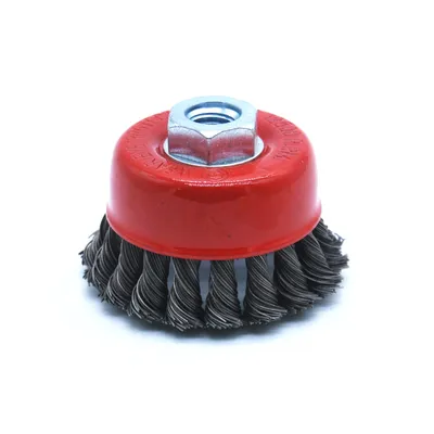 Twisted Knot Bowl Cup Brush for Angle Grinder