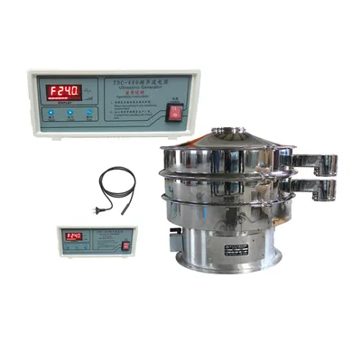 Ultrasonic Rotary Tumbler Screen Machine Vibrating Screen