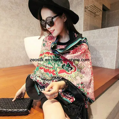 Wool Long Scarf for Middle East