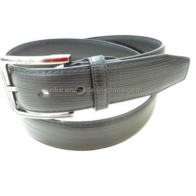 2016 Fashion New Design Shaving Leather Stripes Belt for Men