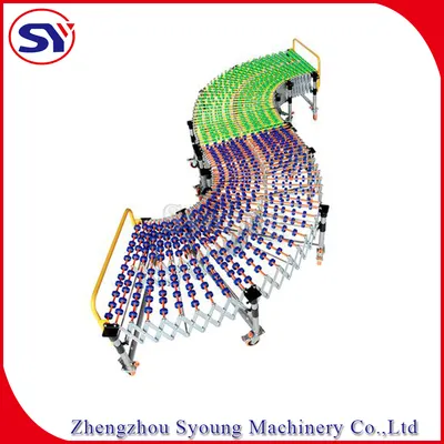 Mobile Stainless Steel/Plastic Nylon Skate Wheel Roller Conveyor Manufacturers Transmission System