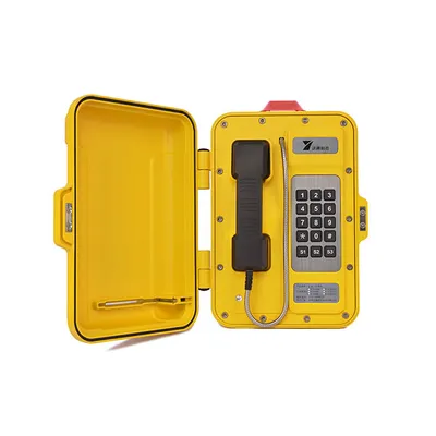 Weahterproof IP68 Emergency Tunnel Prison Outdoor Telephone