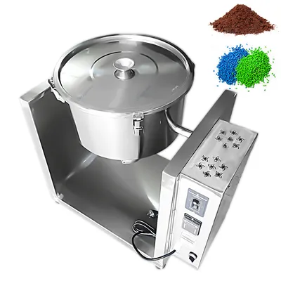 Professional Mixing Equipment Chemical Cosmetic Raw Material Dry Powder Mixing Machine Stainless Steel Lab Use Mixer