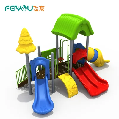 Small Size Plastic Slide Gym Outdoor Equipment Kids Sports Fitness Jungle Gym Children Outdoor Playground