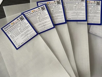 Hot Melt Transfer Chemicals Glue Fabric Film for Fabric
