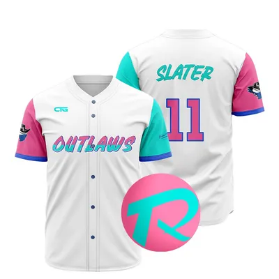 USA Size 100% Polyester Mesh Button Baseball Jersey Quick Dry Fabric for Aau Team Match Uniform