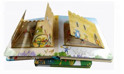 2026 Guangzhou Factory Produced Custom-Made Colorful Hardboard Flap Books for Children