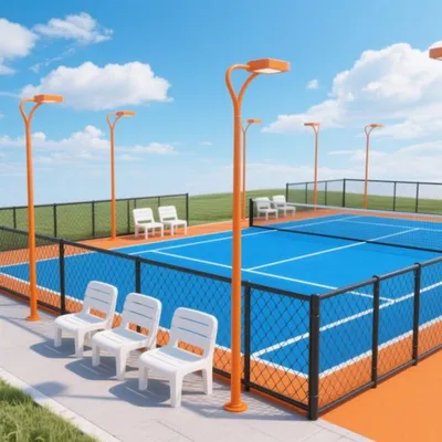 High Cost Performance, Super Wear-Resistant, Anti-Fading, Anti-Aging, Anti-Corrosion, UV-Resistant, Durable Artificial Turf Tennis Court