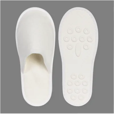 Custom Logo Disposable Slippers OEM Wholesale Eco-Friendly Hotel SPA Guest Slipper