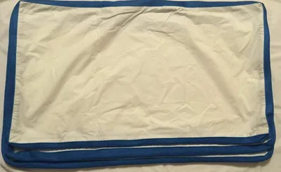 Pillow Protector with Invisible Zipper and Air Mesh Gusset