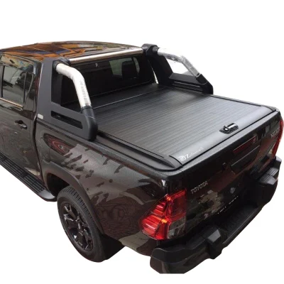 Zolionwil 4X4 Vehicle off Road Pickup Truck Roller Lid Manual Tonneau Cover for Toyota Hilux Revo