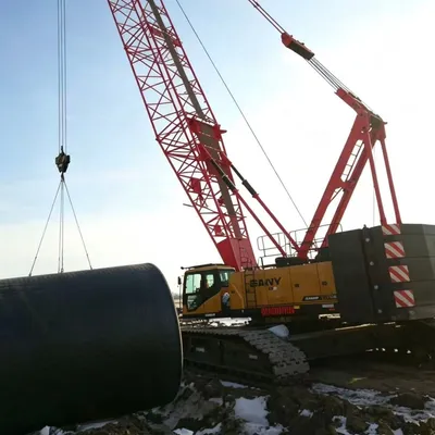Lifting Equipment Professional Second Hand Crawler Crane for Steel Structure