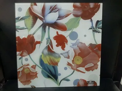 Colored Glaze Printing Glass