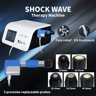 Portable Eswt Pneumatic Radial Shockwave Physical Therapy Device for ED Pain Relief