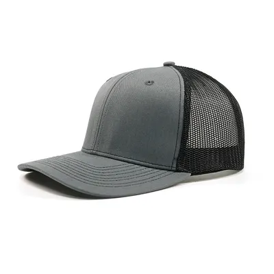 Unisex Cotton Mesh Baseball Cap 6 Panel Back Trucker Hat