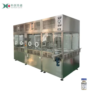 Aseptic Vial Powder Filling and Stoppering Machine for Pharmaceutical Manufacturing