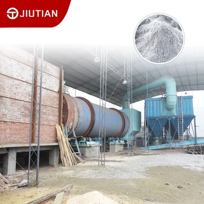 Robust Fly Ash Slag Rotary Dryer for Heavy Industry