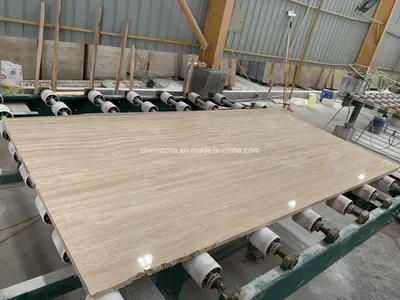 Natural Stone Rome Travertine Beige Marble for Wall/Floor Tile Decorative