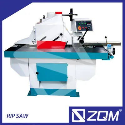 Straight Line Rip Saw Machine for Wood Board Cutting (ZRS153E)