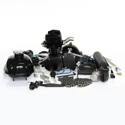 High Performance Super Quality Petrol Black Painted Bicycle Engine Kit
