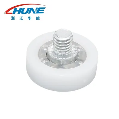 High Load-Bearing Nylon Wheel Pulley Furniture Hardware Sliding Door Rollers for Drawer