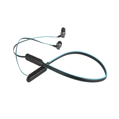 Phone Accessories Customized Logo Magnetic Mini Noise-Cancelling Waterproof Black Neckband Bluetooth Earbuds