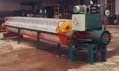 Tcyl100/100 Semi-Automatic Hydraulic Filter Press Machine for Solid-Liquid Separation