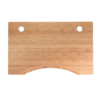 Multifunctional Executive Office Desk 100% Bamboo Table Top Sit-Stand Desk Top Desk Top