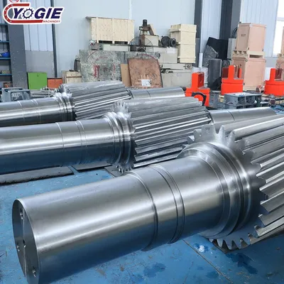 Precision Double Helical Forged Steel Herringbone Gear Shaft