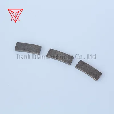 Mining Machinery Parts Diamond Saw Blade Segments for Limestone