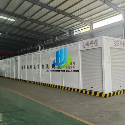 Standard 40FT Containerized Skid Mounted Fuel Station with Dispenser