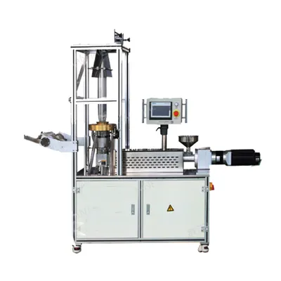 Laboratory HDPE LDPE PE Blown Film Extruder Blown Film Machine Monolayer Blown Film Extrusion Machine Mini Plastic Film Blowing Machine
