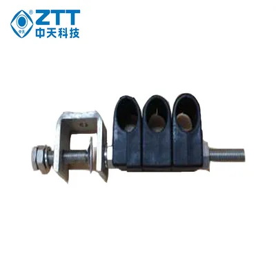 1/2" 3 Rows Through Core Type Clamp Communication RF Cable