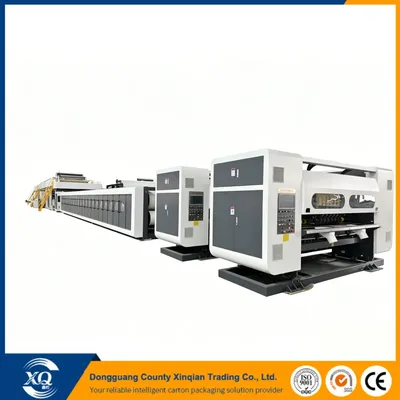 Advanced Industrial High Capacity Fully Automatic 2/3/5/7 Ply Corrugated Cardboard Production Line
